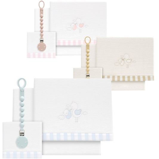 Sabanas cuna coralina cigueña