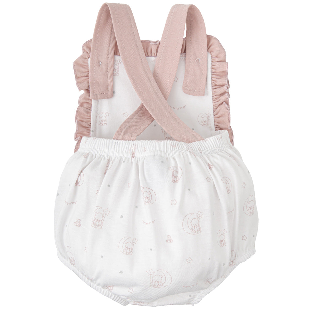 Conjunto ranita rosa encanto (0 a 6 meses)