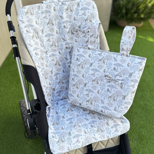 Set colchoneta + bolso panera selva