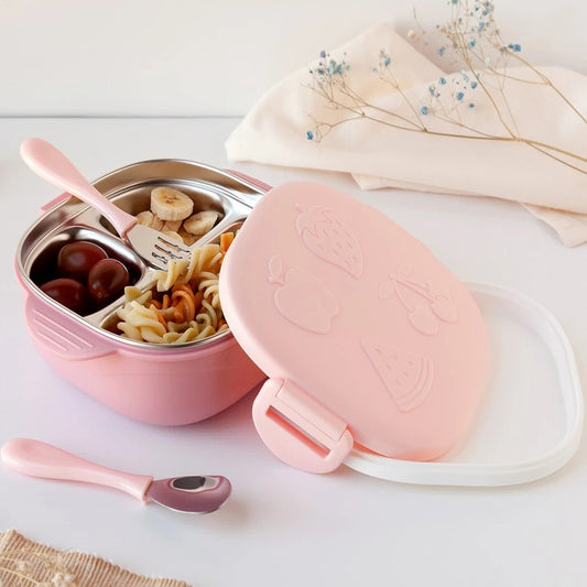 Caja hermética para almuerzo de acero inoxidable