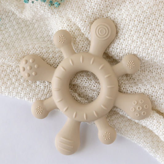 Mordedor de Silicona Beige