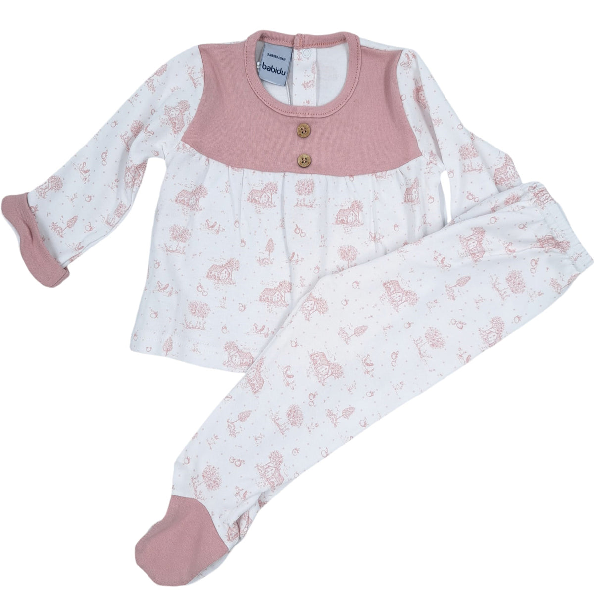 Conjunto 2 piezas fresno (1 a 3 meses)