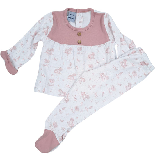 Conjunto 2 piezas fresno (1 a 3 meses)