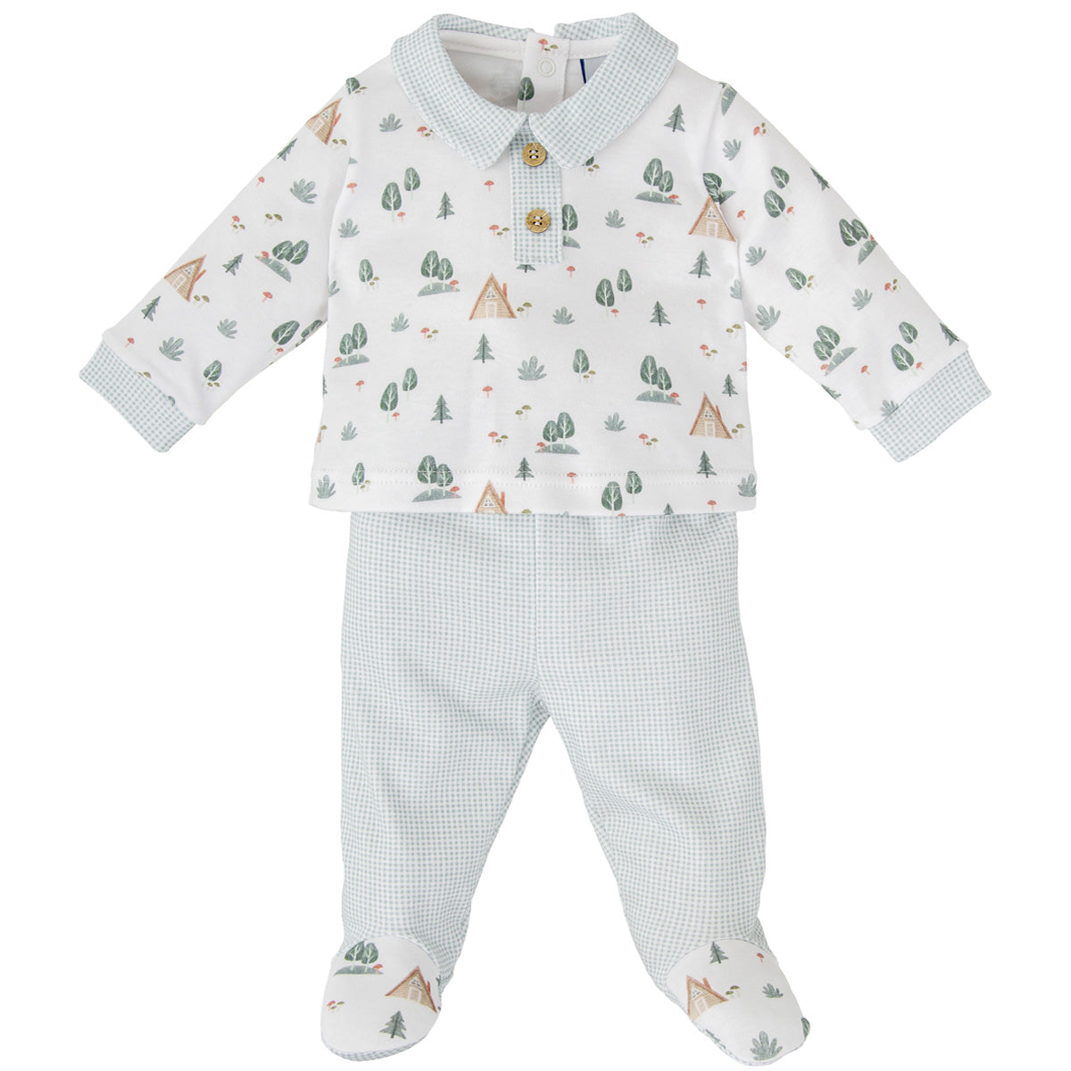 Conjunto refugio de 2 piezas (0 a 3 meses)