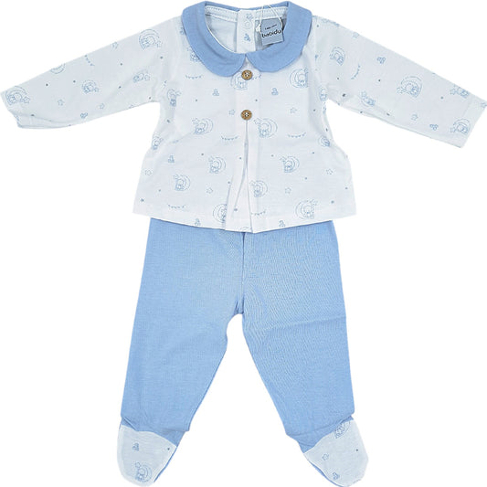 Conjunto encanto azul (0 a 3 meses)