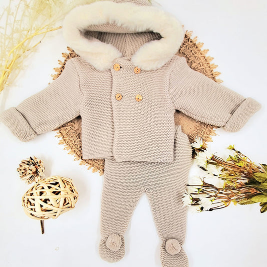 Conjunto San Francisco piedra (1 a 12 meses)