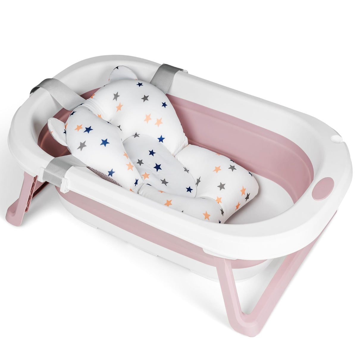Bañera plegable con cojin