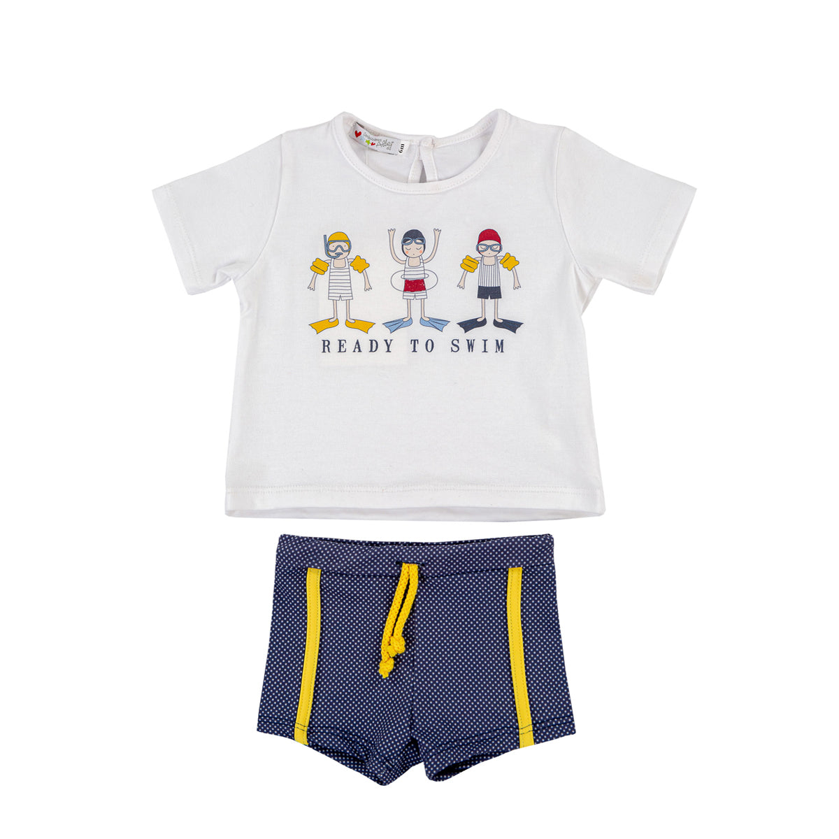 Conjunto de 2 piezas de baño/natación (6meses a 4 años)