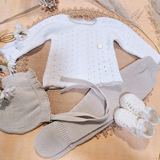 Conjunto de 3 piezas (00 a 6 meses)