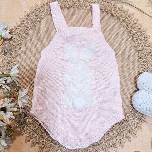 Ranita en perlé rosa (1 a 6 meses)