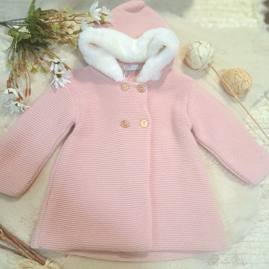 Abrigo de lana maquillaje (3 a 24 meses)