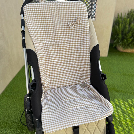 Colchoneta universal tipo vichy camel