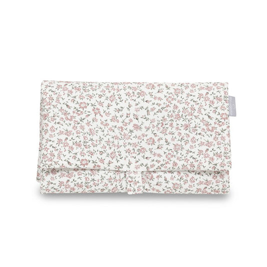 Vestidor/Cambiador de flores rosa