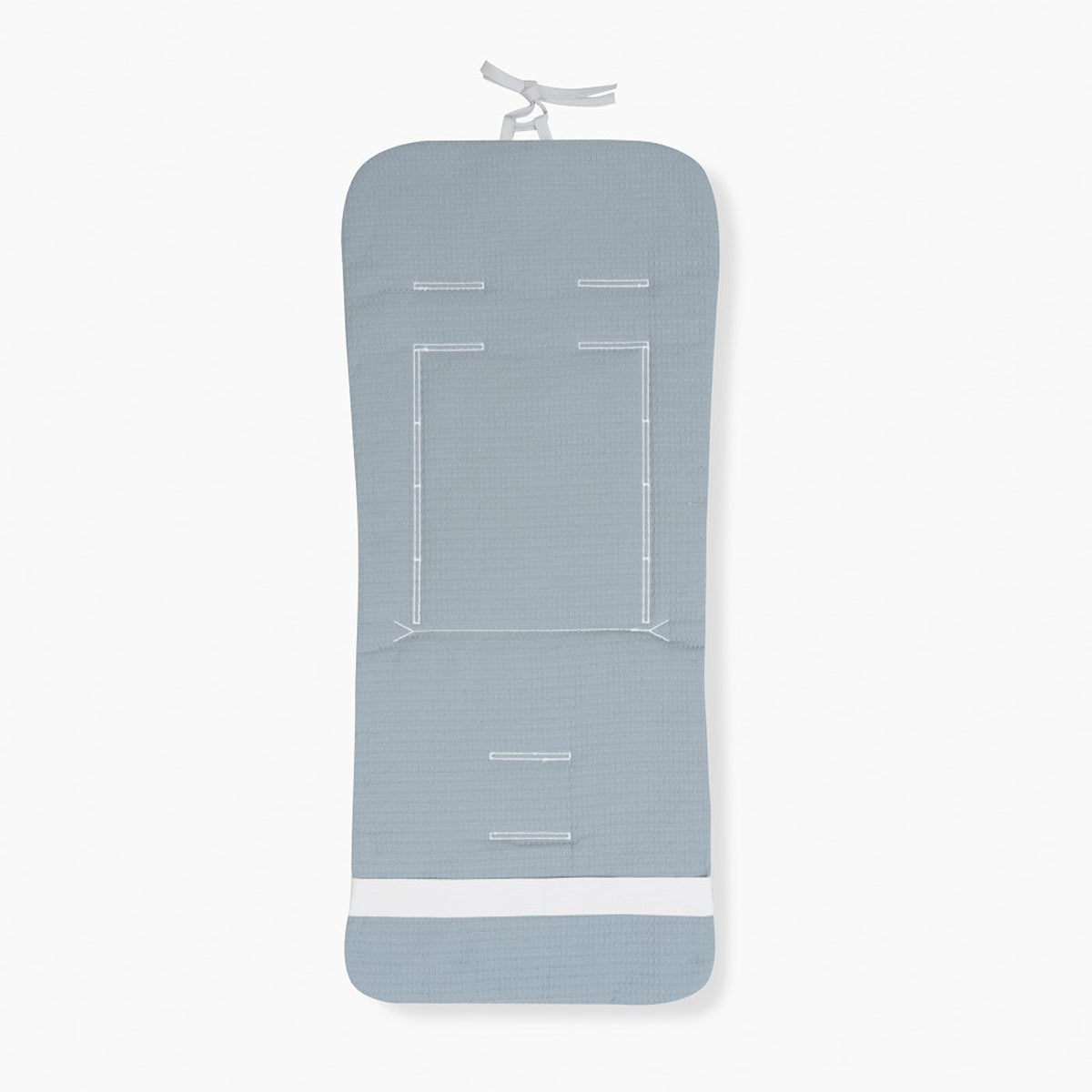 Colchoneta Reversible Nido de Abeja  Animalitos Petróleo