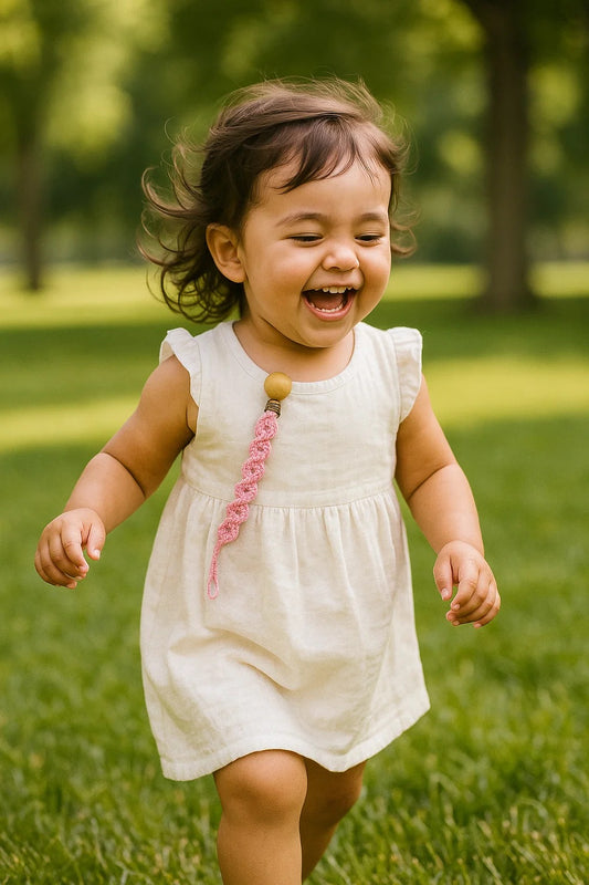 Chupetero de crochet, color a elegir