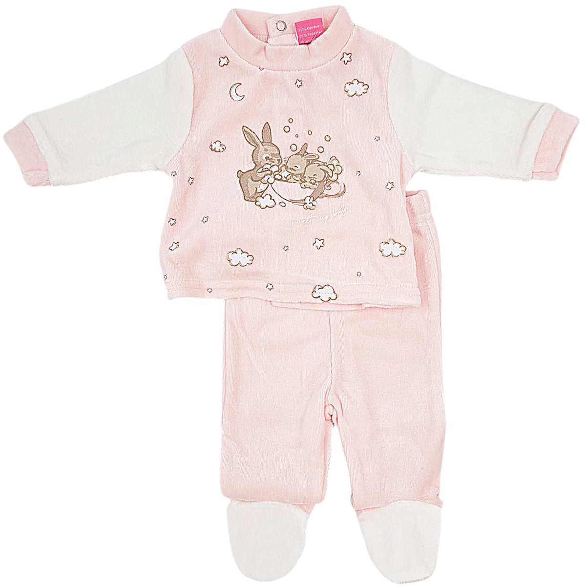 Conjunto de 2 piezas( 0 a 6 meses)