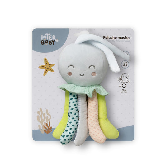 Peluche musical pulpo