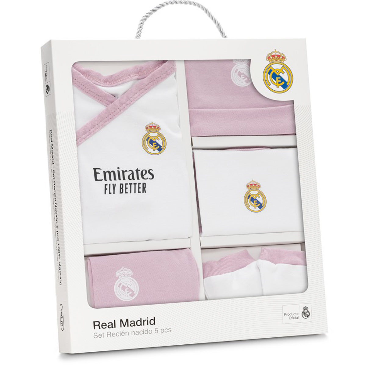 Pack regalo 5 piezas Real Madrid