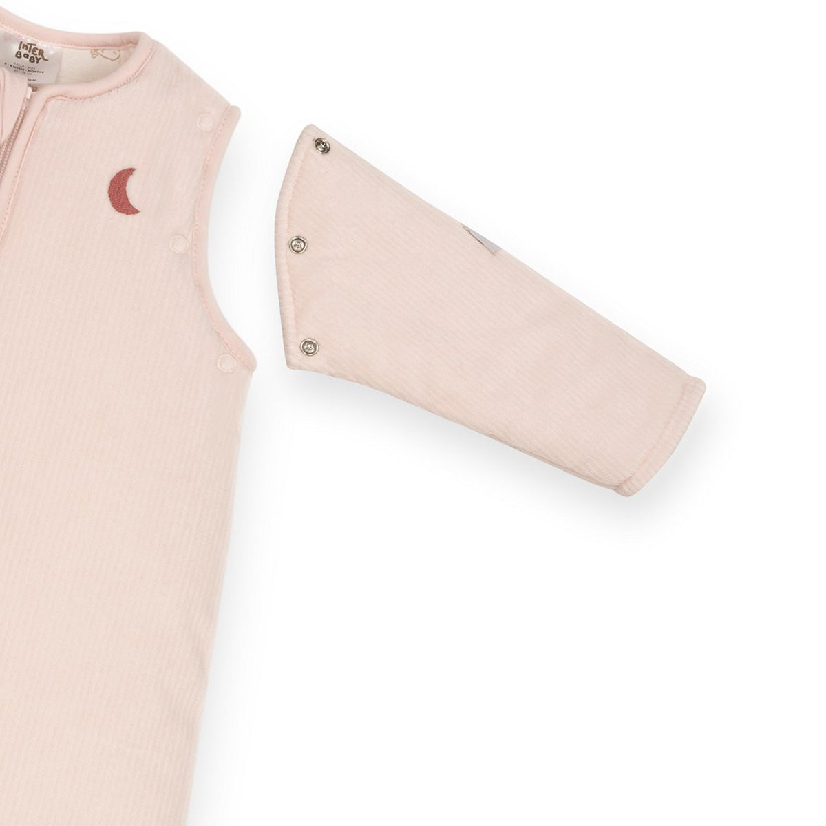 Saco rosa de dormir (0 a 18 meses)