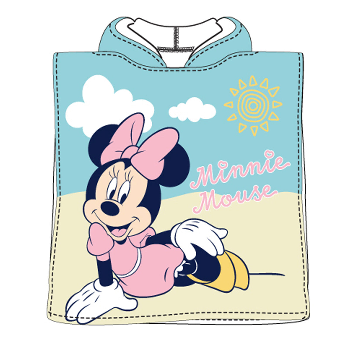 Poncho/toalla Minnie Mouse Disney