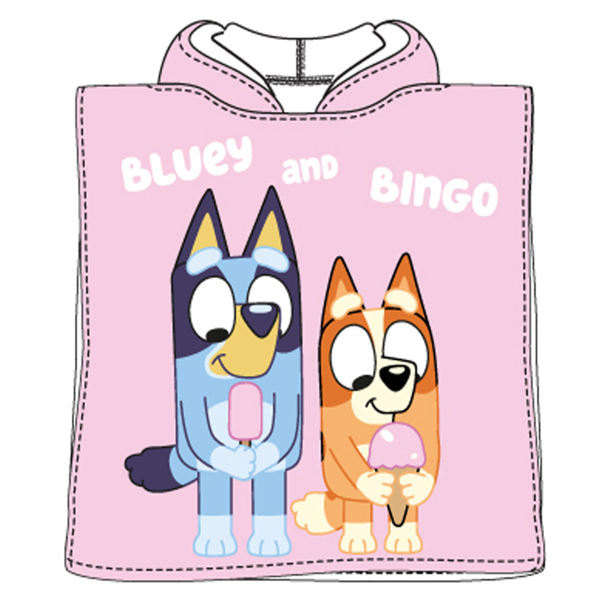 Poncho/toalla Bluey