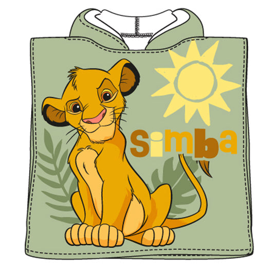 Poncho/toalla El Rey León Simba Disney