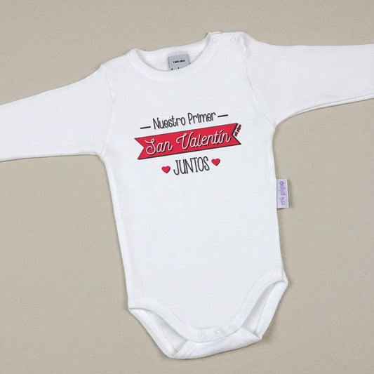Body San Valentín " Nuestro primer San Valentín juntos"