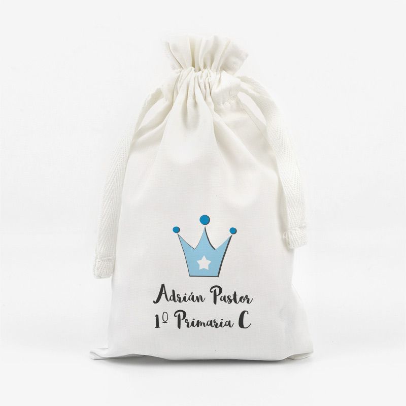 Bolsitas Guarda-todo Corona Personalizadas