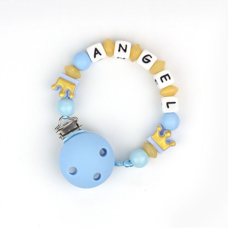 Chupeteros Corona Dorada Personalizados