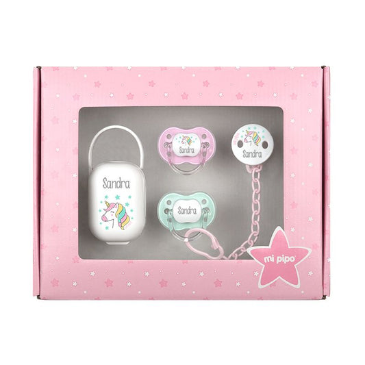 Cajita Mis Imprescindibles "Unicornio Personalizada"