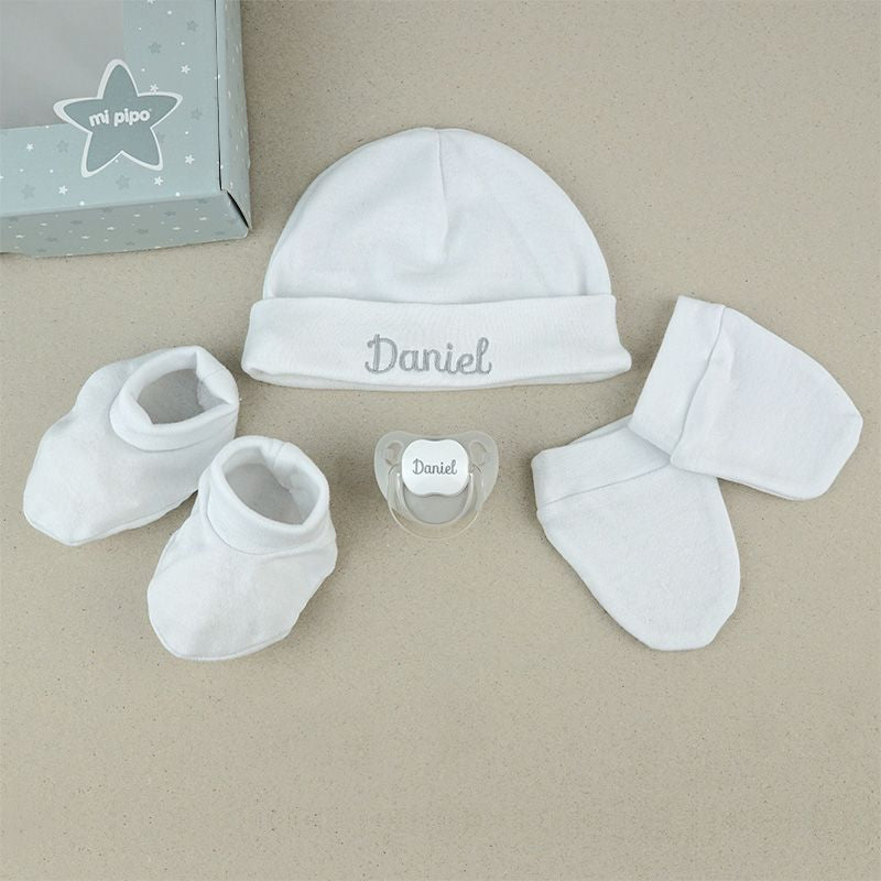 Cajitas Sets Recién Nacidos Personalizados (color a elegir)