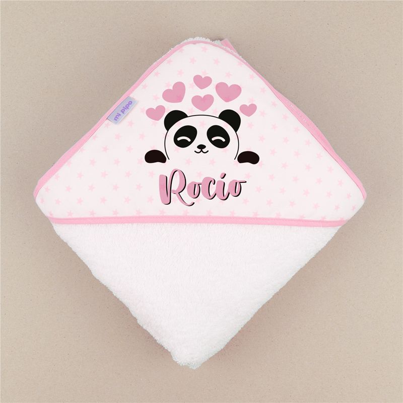 Capas de Baño Panda Personalizadas