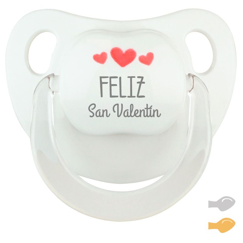 Chupete San Valentín "Feliz San Valentín"
