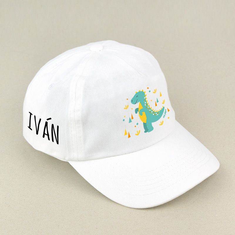 Gorra Junior Dinosaurio personalizada
