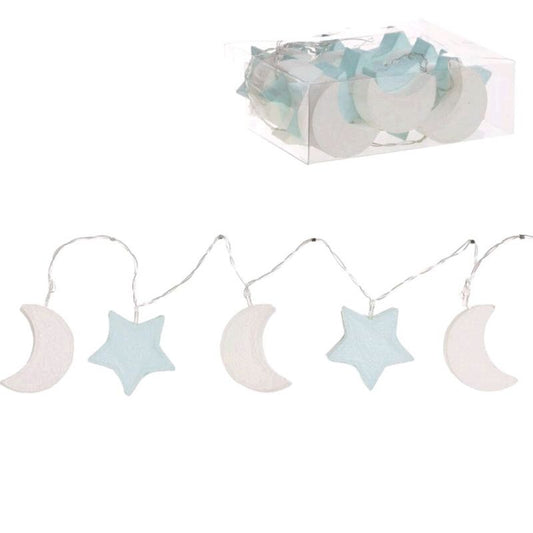 Guirnalda de Leds formas tonos Azul