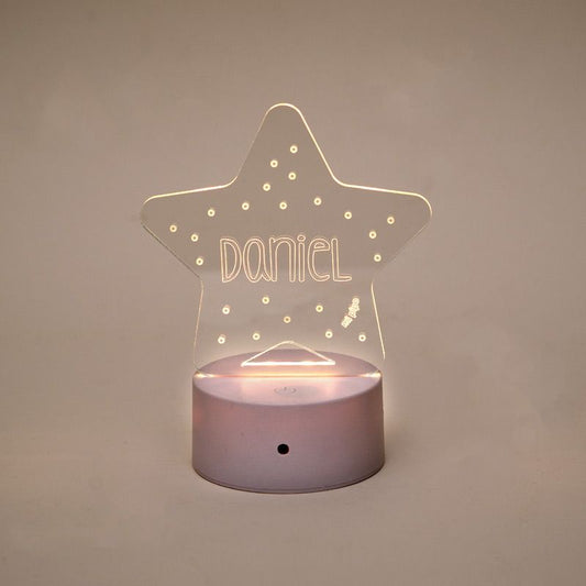 Lamparita Estrella personalizada