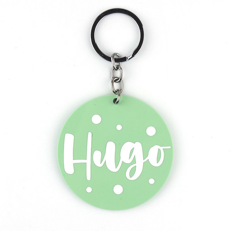 Llavero metacrilato personalizado color a elegir