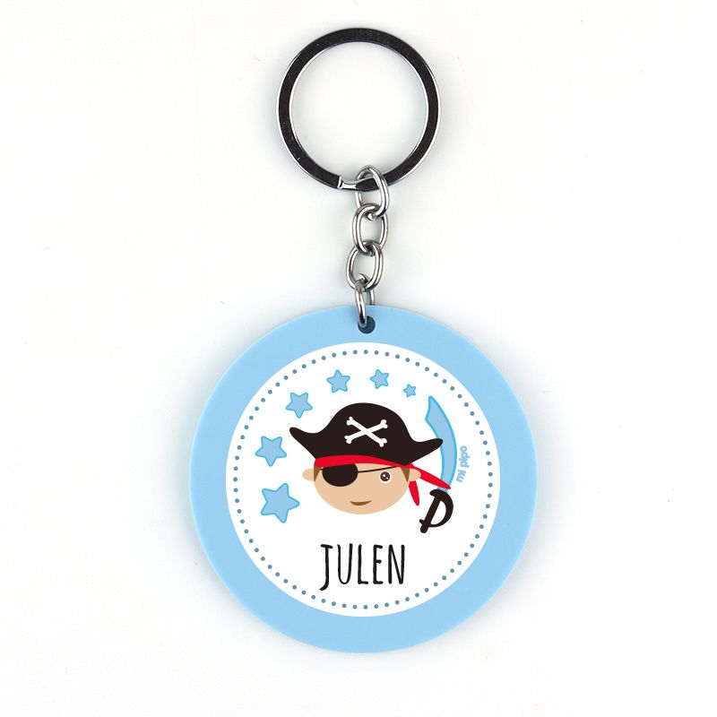 Llavero metacrilato personalizado pirata/hada