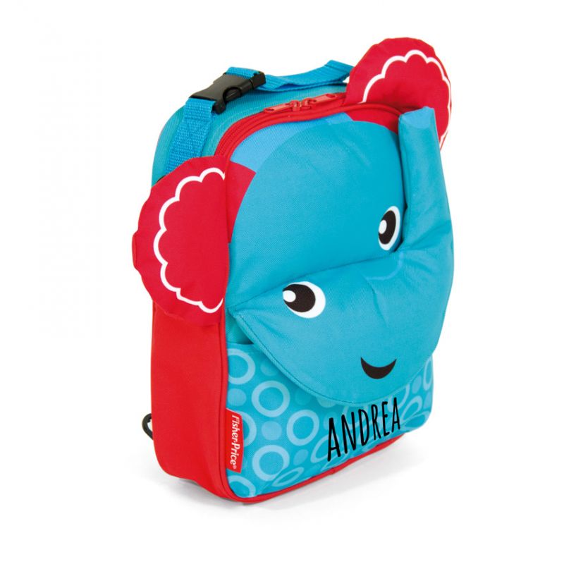 Mochila Fisher Price Elefante Con/Sin Personalizar