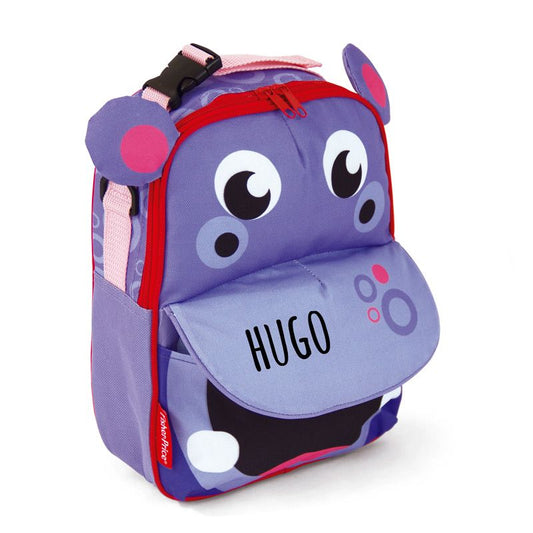 Mochila Fisher Price Hipopótamo Con/Sin Personalizar