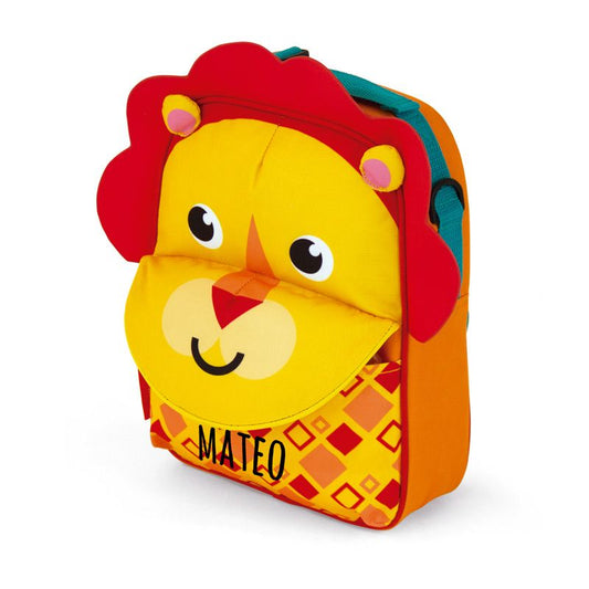 Mochila Fisher Price León Con/Sin Personalizar