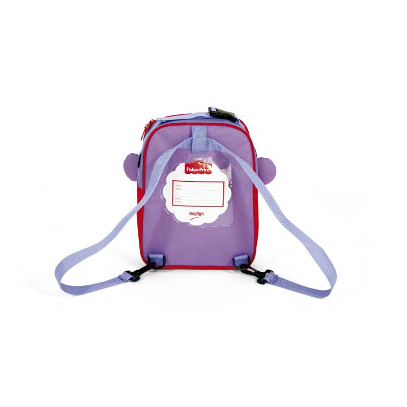 Mochila Fisher Price Mono Con/Sin Personalizar