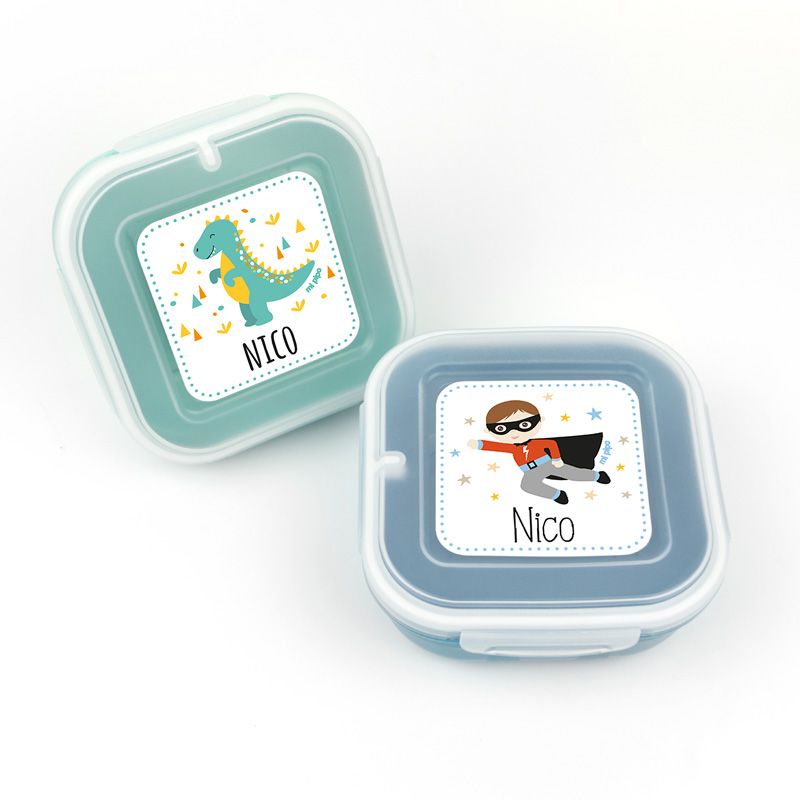 Packs 2 Fiambreras Herméticas Personalizadas
