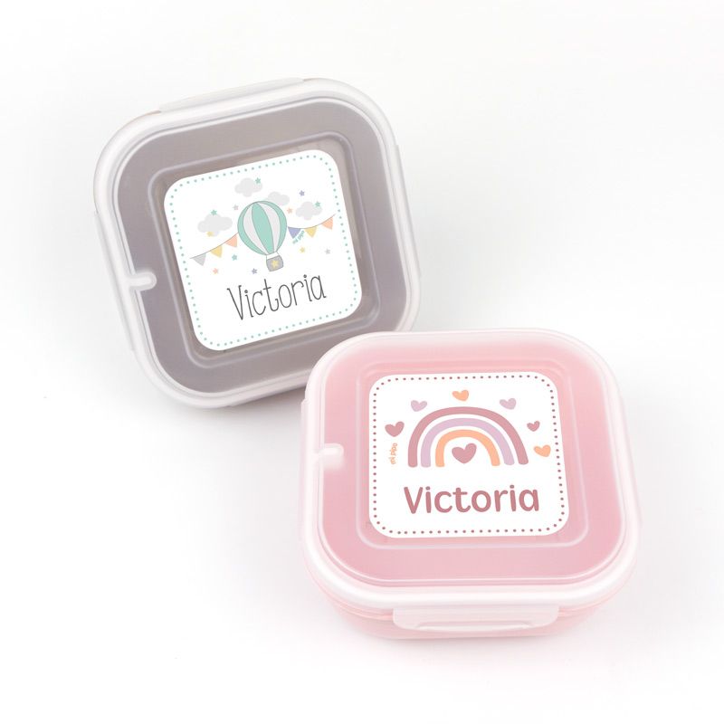 Packs 2 Fiambreras Herméticas Personalizadas