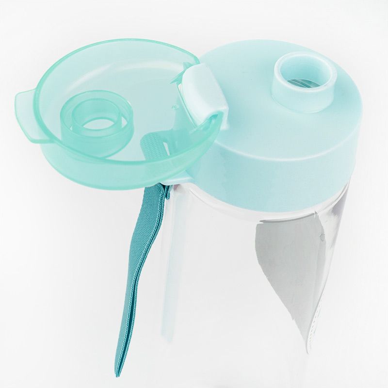 Packs Botella 600ml + Cajita Porta Alimentos Menta Personalizadas