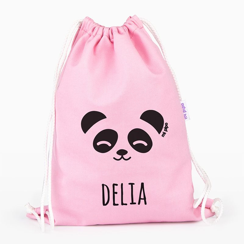 Petate Medium Lona Panda Personalizado, color a elegir