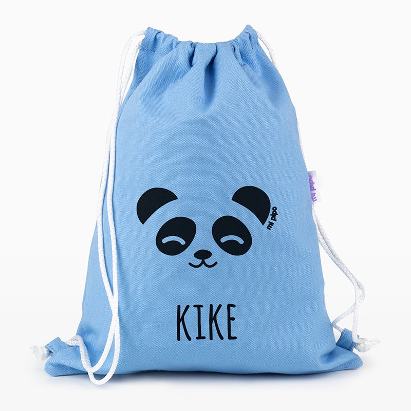 Petate Medium Lona Panda Personalizado, color a elegir