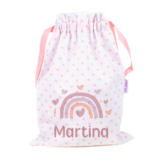 Saquito Arcoiris Blush Personalizado