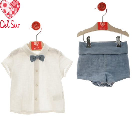Conjunto ceremonia celeste (6 a 48 meses)