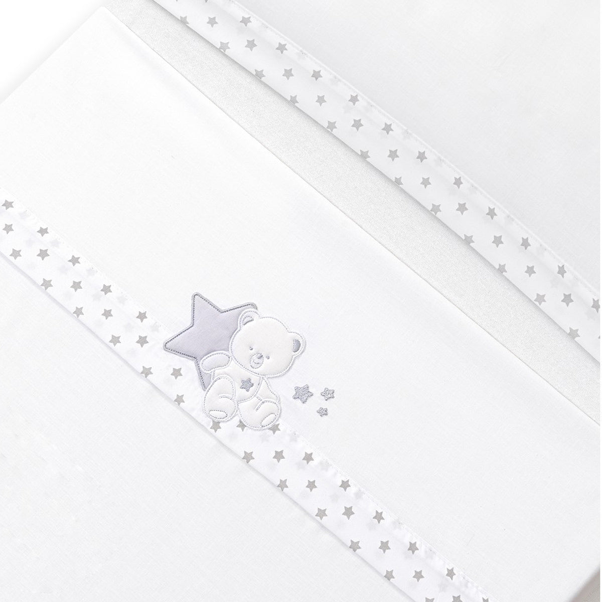 Triptico de cuna oso sentado